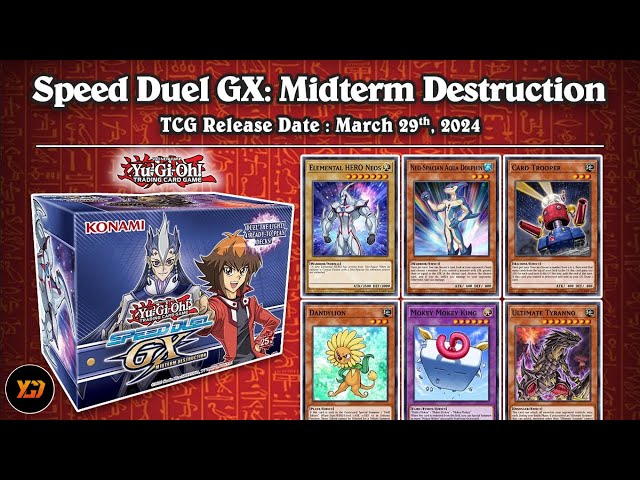 yugioh gx midterm destruction card list Konami YU-GI-OH CCG: Speed Duel Box GX: Destruction, Blue : Toys & Games Whether youre a seasoned player or just starting out Speed Duel GX: Midterm Paradox