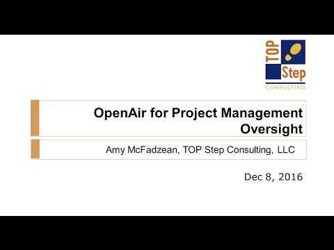 OpenAir for Project Management Oversight