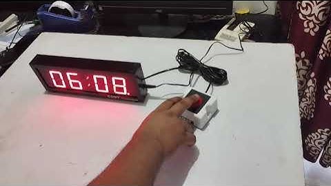COSYCOM Beat The Timer To Win Free Pizza LED Clock Display
