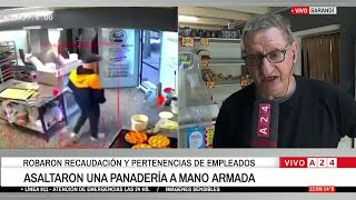 Asaltaron una panadería en Sarandí: Si tuviera un revólver lo usaría