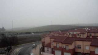 nevando en cordoba poligono guadalquivir