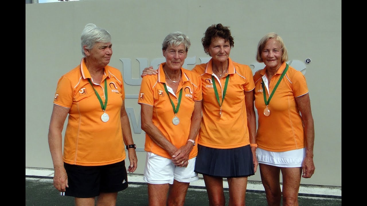 2017 World championships Super Seniors tennis Florida teams YouTube