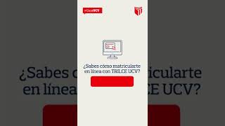 ¿Cómo matricularte en línea con Trilce UCV? screenshot 2