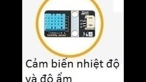 ✨✨✨30 Cảm biến nhiệt độ và độ ẩm không khí DHT11 cho Microbit PH2.0 - Hướng dẫn Lập trình Microbit