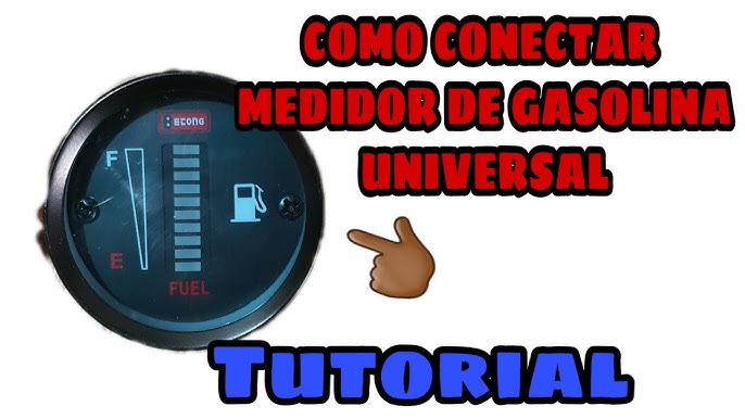 ✓Instalar flotador de Gasolina, Medidor y Flotador adaptados!! 