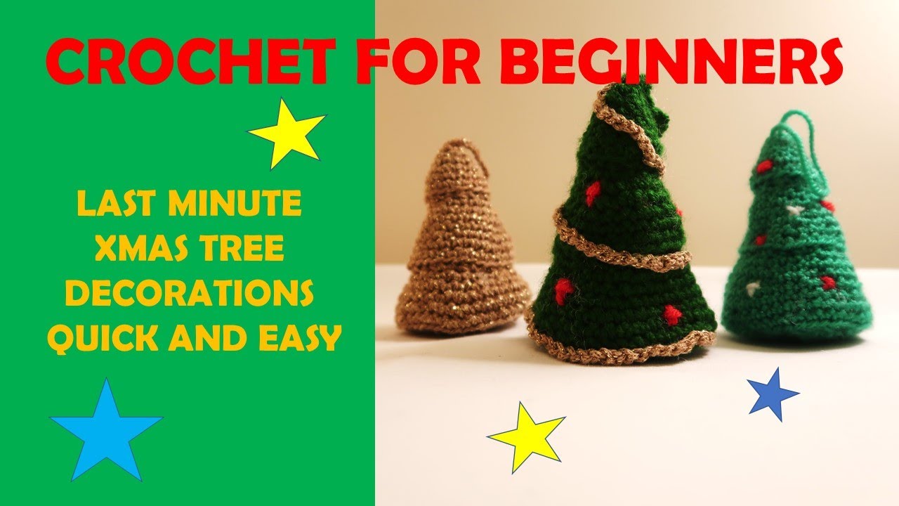 SUPER QUICK XMAS TREE HAT FOR A BABY 
