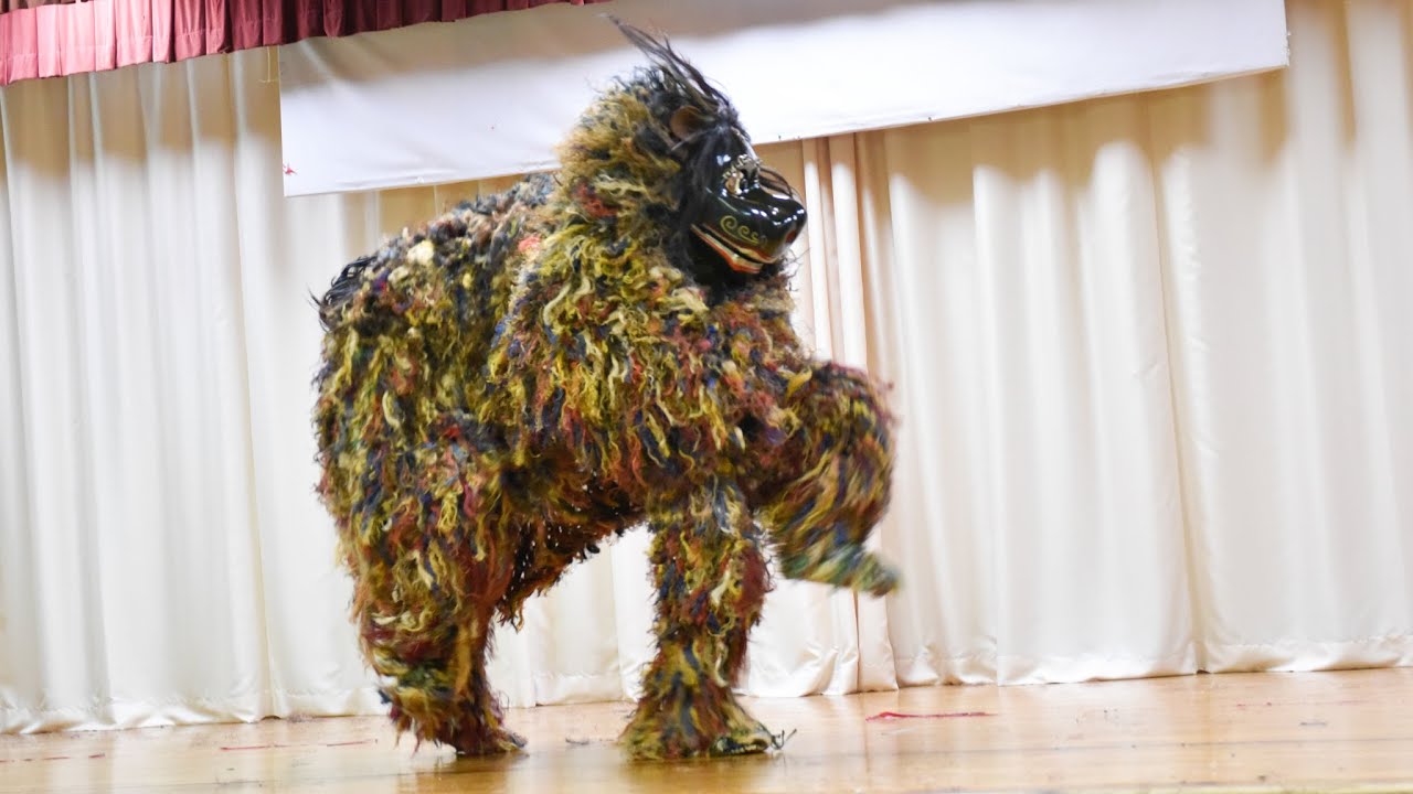 沖縄県浦添市 勢理客獅子舞 十五夜祭 2023 バンクグーイ