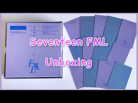 ★ Распаковка альбома Seventeen FML ★ Deluxe version ★