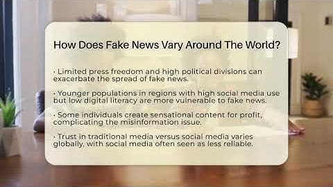 How Does Fake News Vary Around The World? - Everyday-Networking