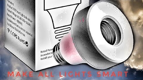 Make ur light bulbs smart for cheap