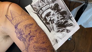 LIVE TATTOO: NEPTUNE