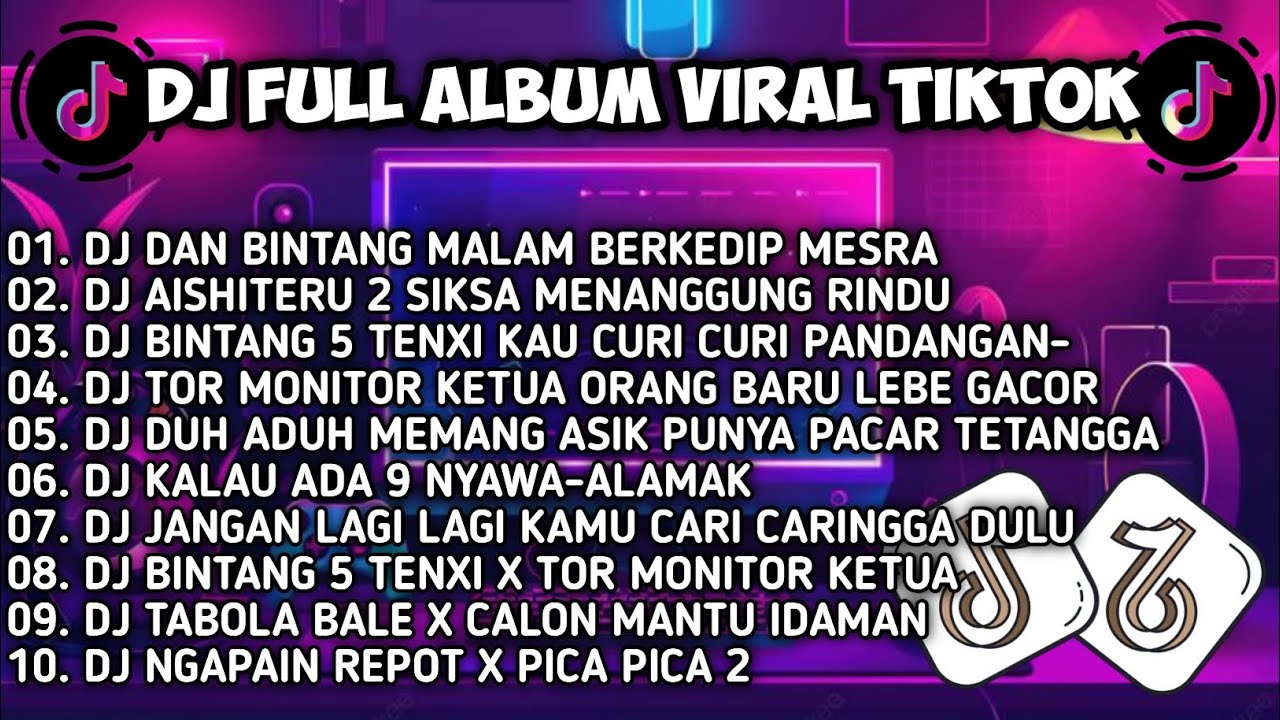 DJ FULL ALBUM VIRAL TIKTOK TERBARU 2026-🎵DJ CAMPURAN VIRAL TIKTOK TERBARU 2025 JEDAG JEDUG FULL BASS
