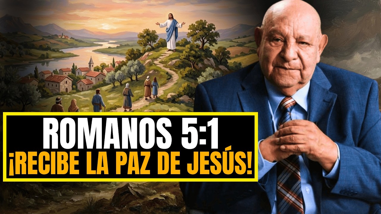 Alejandro Bullon PREDICAS | Romanos 5:1 revela el secreto: recibe la paz de Jesucristo.