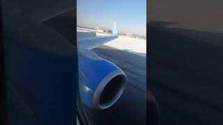 Посадка во Внуково на на Boeing 737-800 NG авиакомпании Победа