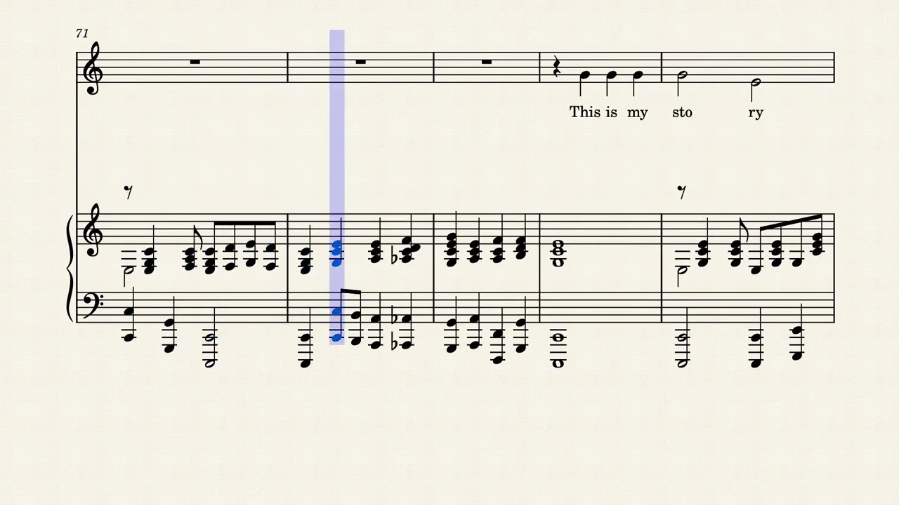 Assurance Medley Mezzo Soprano B Major