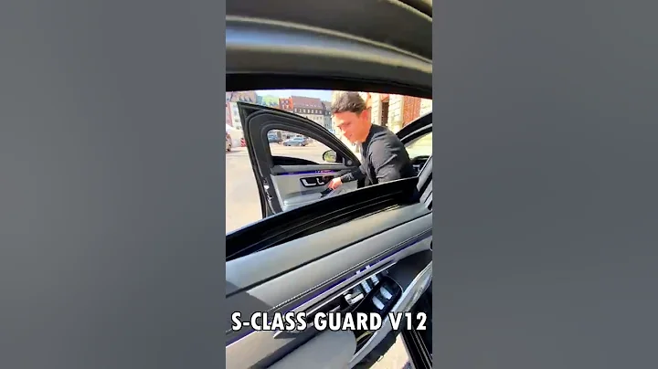 GUARD Protection in Mercedes S CLASS V12 🔥🔥🔥  #Shorts - 天天要聞