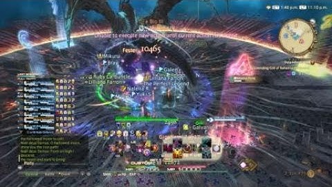 FFXIV; UCoB, Heavensfall Trio clean