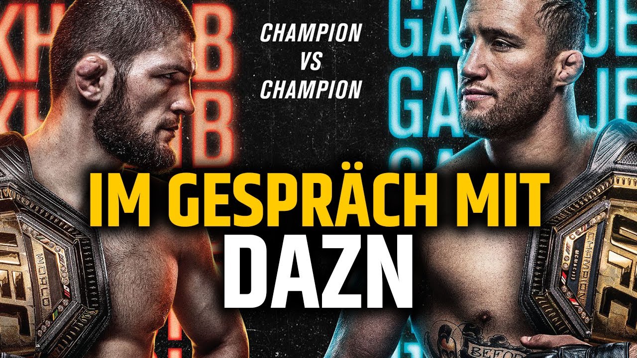 dazn khabib gaethje