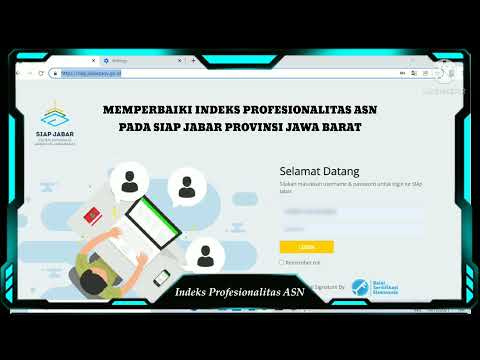Memperbaiki nilai IP ASN di Siap Jabar || Provinsi Jawa Barat