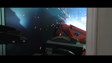 Robotic welding cell SpeMach-Cloos • SpeMach