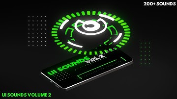 UI Sounds Volume 2 | Sci-Fi UI SFX | AUDIO PREVIEW