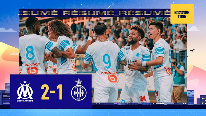 OM 2-1 ASSE l Le résumé complet de la victoire Olympienne ! 🔥