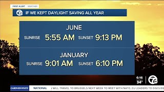 What Would Happen In Michigan Kept Daylight Saving Time All Year