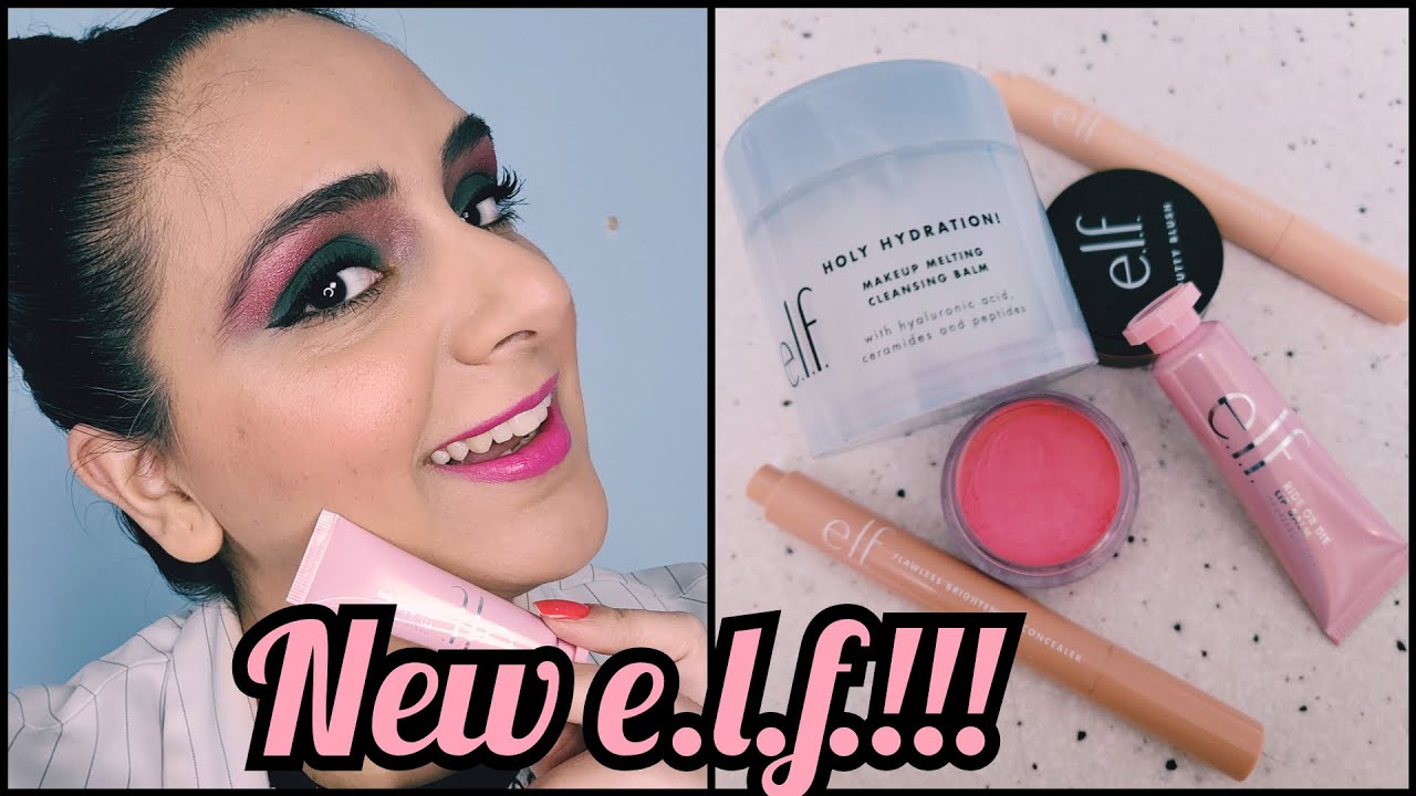 NEW e.l.f Makeup! Putty Blush, Flawless Brightening Concealer, Makeup Melting Balm, Ride or Die Lip.