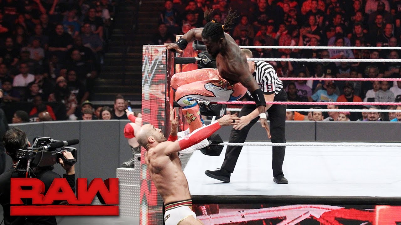 Kofi Kingston vs. Cesaro: Raw, Oct. 10, 2016