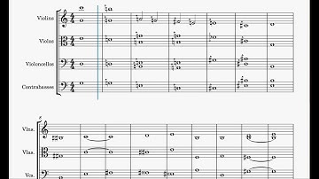 String Composition With Microtonal Movements pt. 2