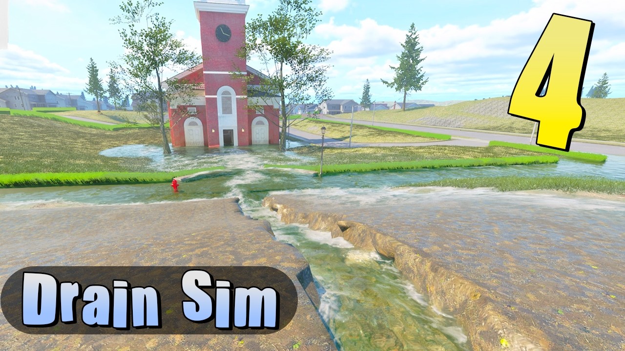 Trenching the Church in DrainSim