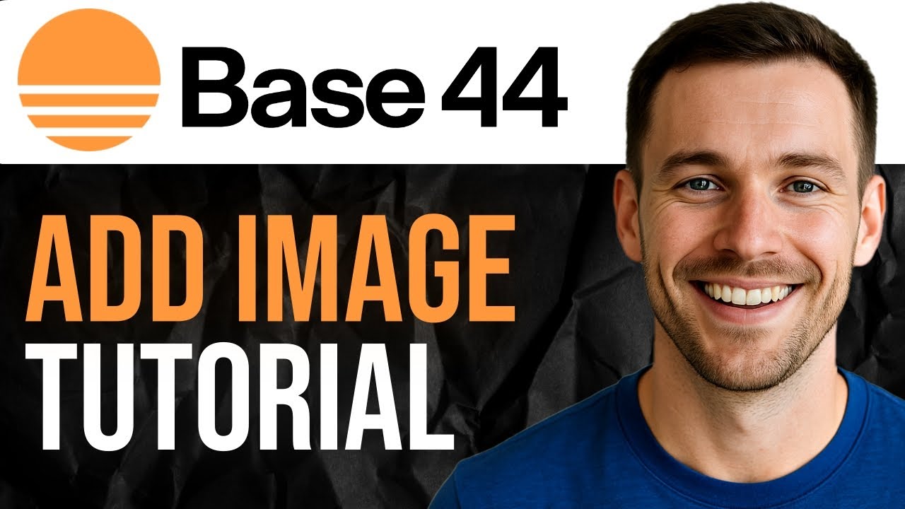How to Add a Logo or Image in Base44 - Step-by-Step (2025) - YouTube