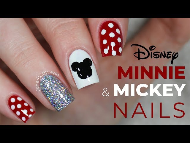 Pin by Desi🌙 on Nails | Disneyland nails, Mickey nails, Disney acrylic  nails
