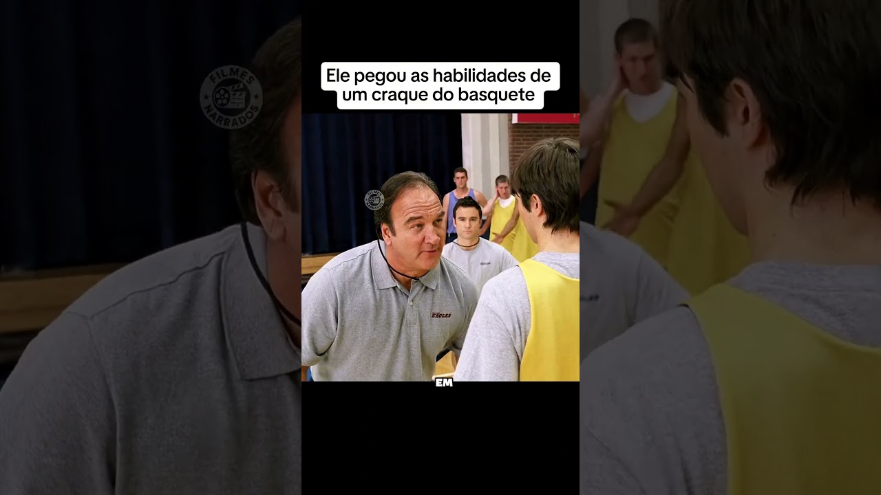 Ele pegou as habilidades de um craque do basquete.