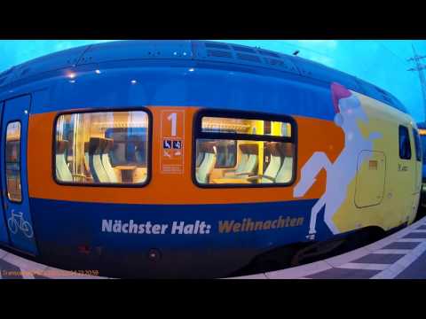 Zugabfahrt Bahnhof Papenburg