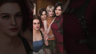 All Re Girls Face Models shorts residentevil4