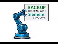 Crear un respaldo de una HMI Siemenes Profinet ProSave