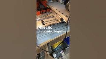 DIY CNC build progress Day 4
