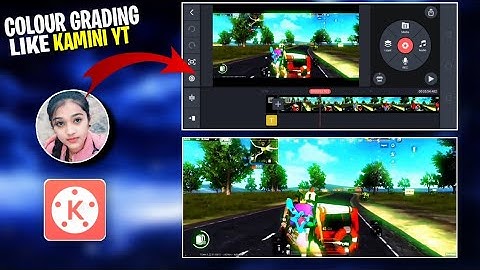 Colour Grading Like@abhi-w5c8t in kinemaster // pubg status visit video editing