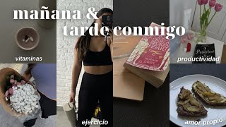 UNA MAÑANA Y TARDE CONMIGO: hábitos, amor propio, haul del super, selfcare