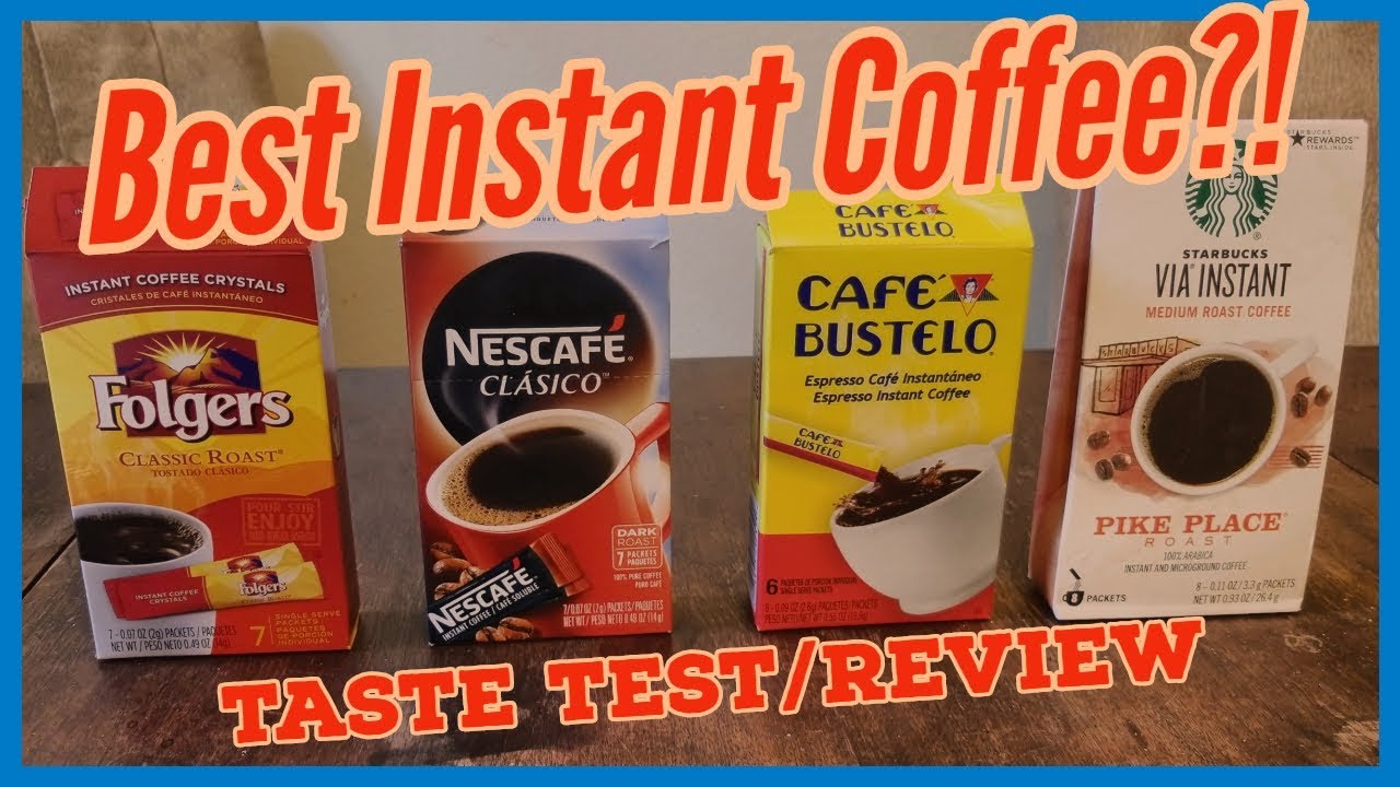 The Best Instant Coffees: A Blind Taste Test