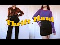 Collective Thrift Haul Winter 2020 | Aesthetic Vintage Gems ✨ Try-On Haul