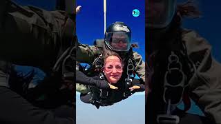 Elli Took Her Adventure To New Heights With Skydiving In Ujjain, Mp! | Curly Tales #shorts