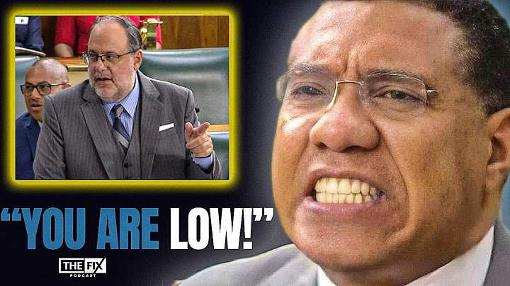 Andrew Holness Gets Cross At Mark Golding After "Jab" At His Wife (ft. Isat Buchanan)