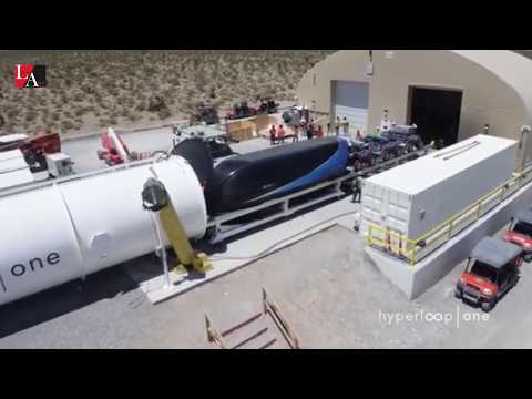 Hyperloop -  Будущее  происходит сейчас. Первый запуск в трубе