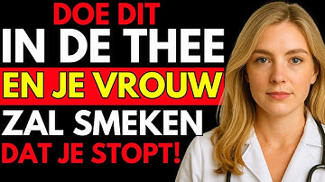 Mijn vrouw smeekt dat ik stop: 1 lepel in de thee is het geheim