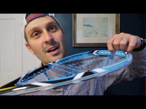 ASHAWAY Powerkill Ice 125 VM Squash Raquette Double Pack