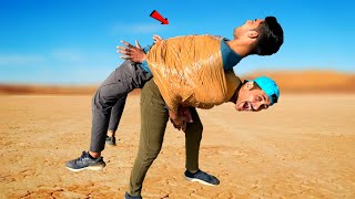 Taping 2 People Together कय य दन इसम स नकल पएग ? Experiment