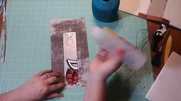 Craft with me: Altered book with a larger and hidden spine pt2