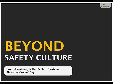 Beyond Safety Culture